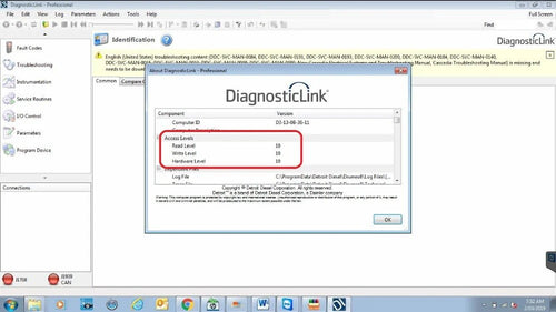 Detroit Diesel Diagnostic Link 8.23 SP3 Professional nivel 10-10-10
